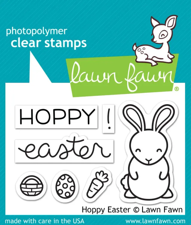 Lawn Fawn Hoppy Easter Stempel Mini Hase Ostern