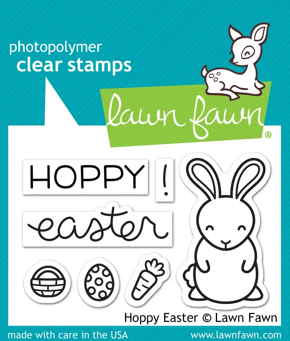 Lawn Fawn Hoppy Easter Stempel Mini Hase Ostern