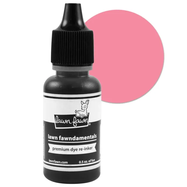 Lawn Fawn Bubblegum Nachfüller Stempelfarbe Rosa