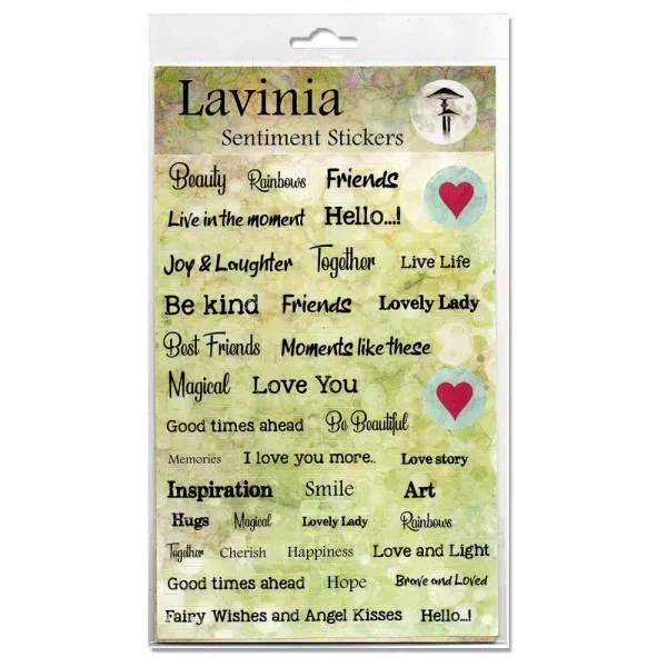 Lavinia Stamps Sentiment Journalling Sticker für Journals