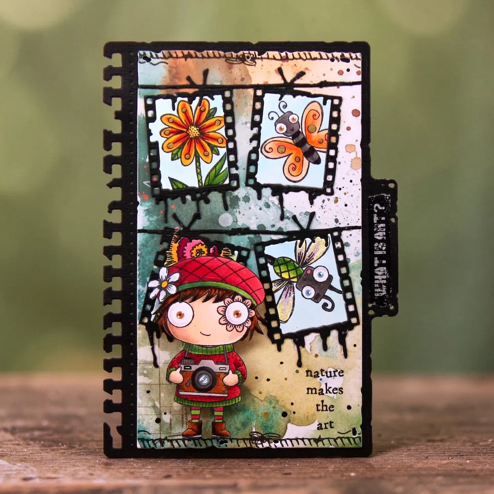 AALL and Create DI-119 Film Tangle Stanzschablonen-Set Filmstreifen