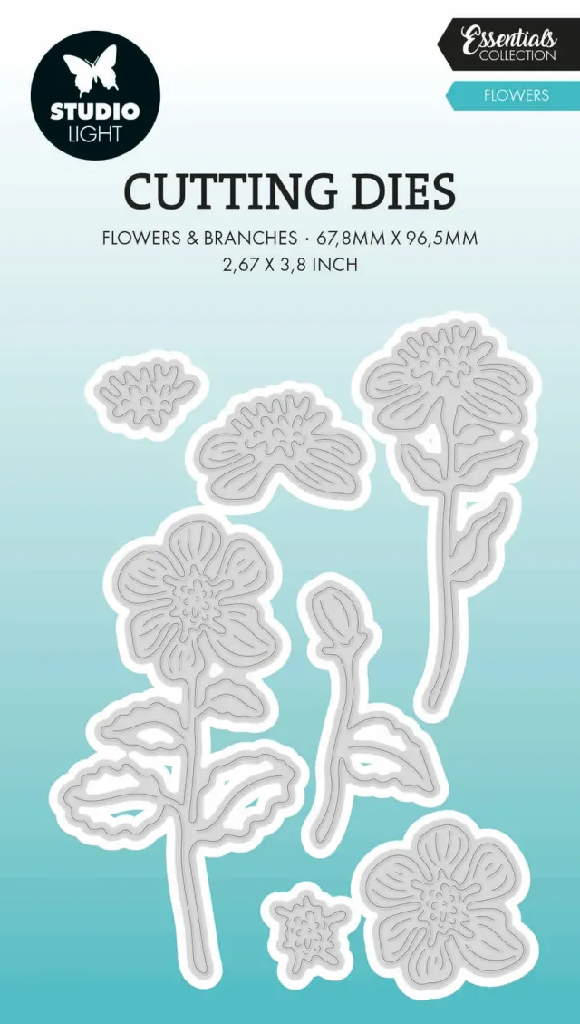 StudioLight Essentials Flowers Cutting Die Blumen 67,8 mm