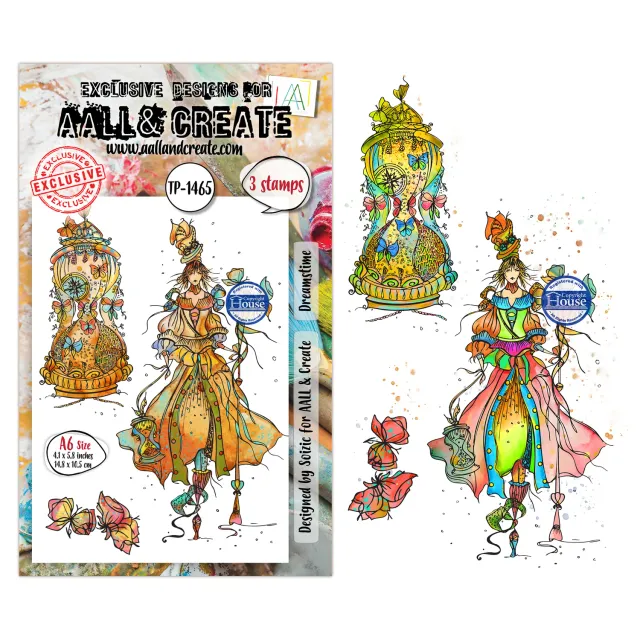 AALL and Create TP-1465 Dreamstime Stempel A6 Traum