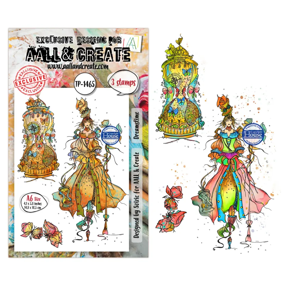 AALL and Create TP-1465 Dreamstime Stempel A6 Traum