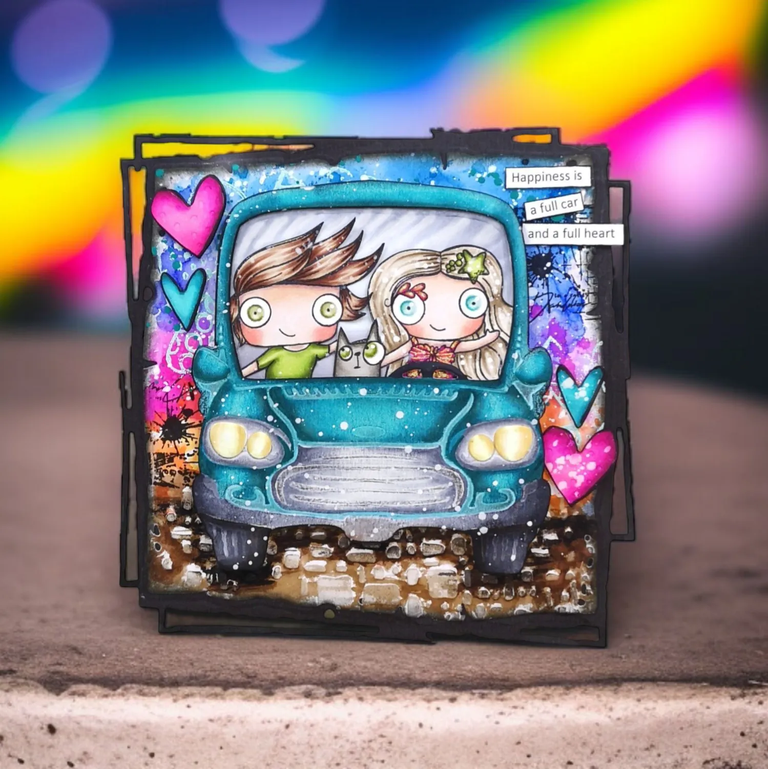 AALL and Create TP-855 Ocean Girl Clear Stempelset A7