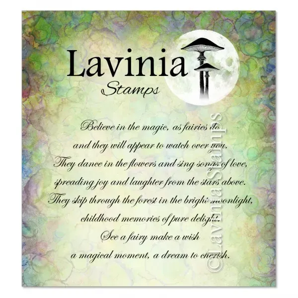Lavinia-Stamps See a Fairy Stempel klar Feenmotiv