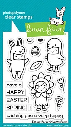 Lawn Fawn Easter Party LF1589 Clear Stamps Ostern
