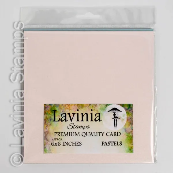 Lavinia-Stamps Coloured Cards Pastels Blankokarten 15x15 cm