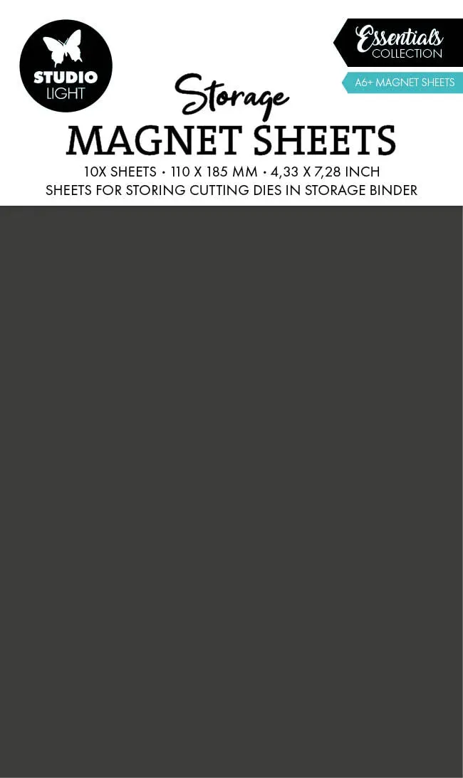 StudioLight Essentials Storage Magnetsheet A6+ 10 Stück magnetisch