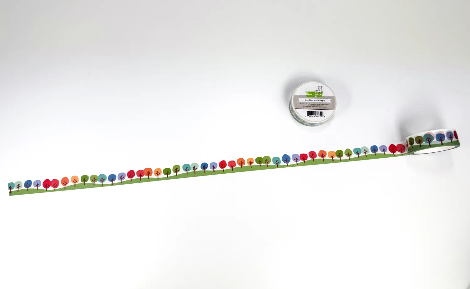 Lawn Fawn Tree Line LF3833 Washi Tape 15 mm x 10 m Herbst