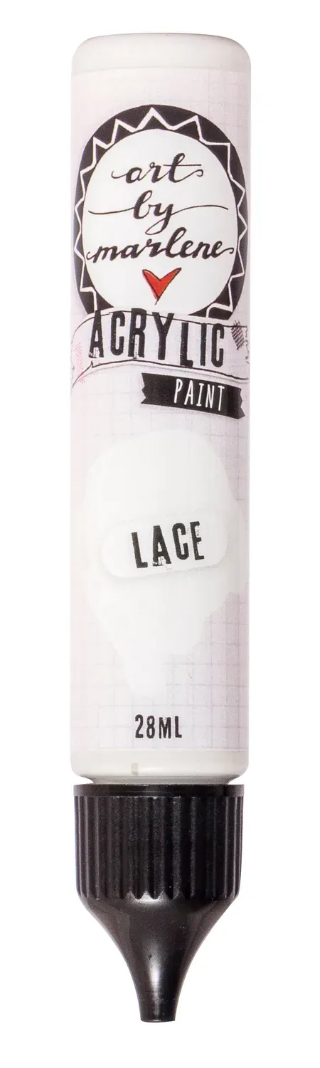 Art by Marlene Essentials Acrylfarbe Lace 28 ml weiß