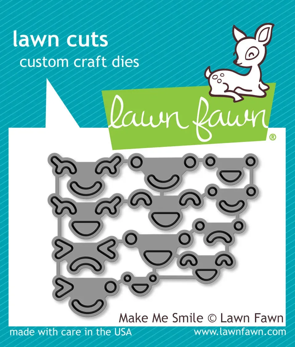 Lawn Fawn Make Me Smile Stanzschablonen LF1184 Gesicht
