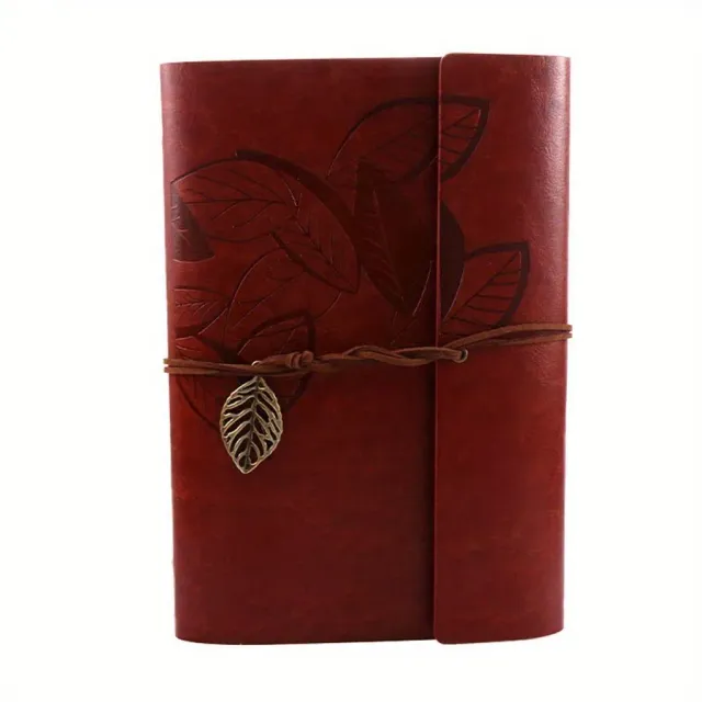 Ieebee Leaf Memories Notizbuch PU-Leder Blanko