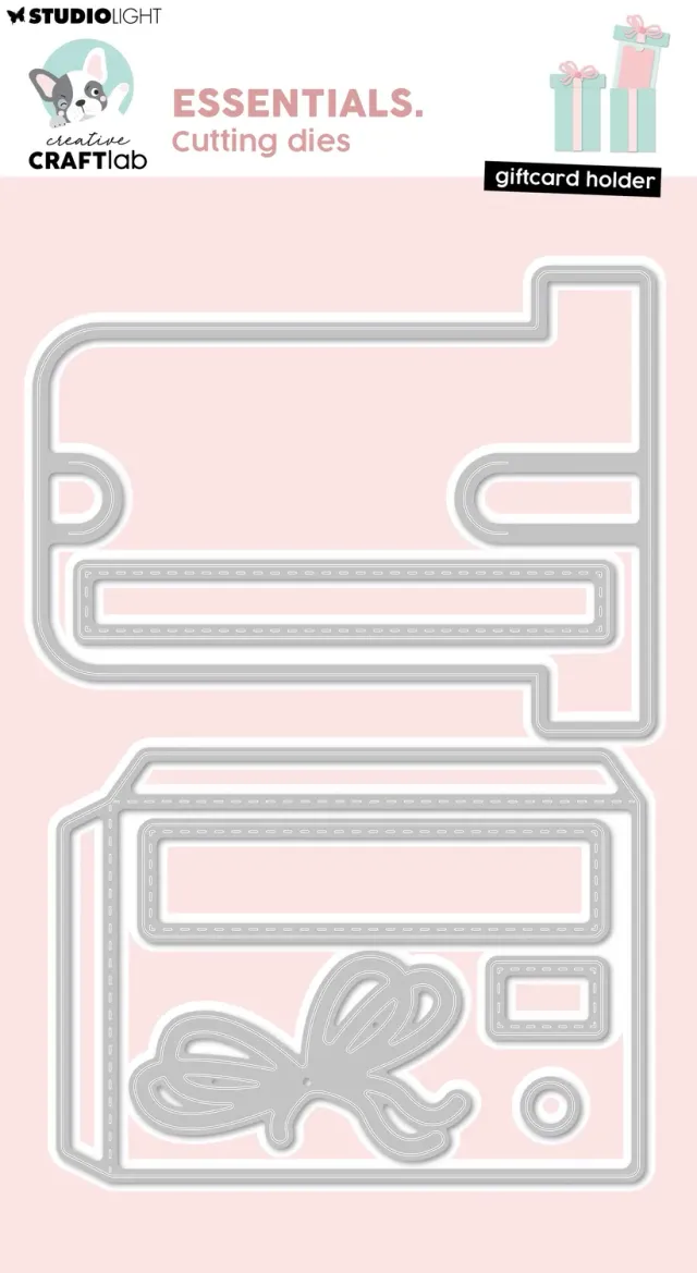 StudioLight Creative Craftlab Giftcard Holder Stanzschablone
