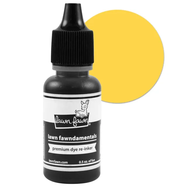Lawn Fawn Sunflower LF1064 Nachfülltinte 0,5 oz Gelb