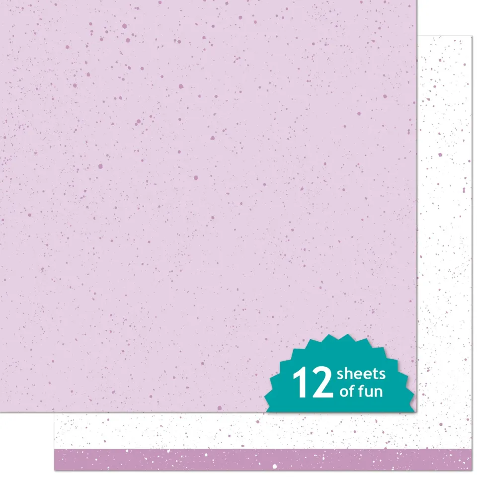 Lawn Fawn Spiffy Speckles LF1867 Designpapier 12x12 Blau