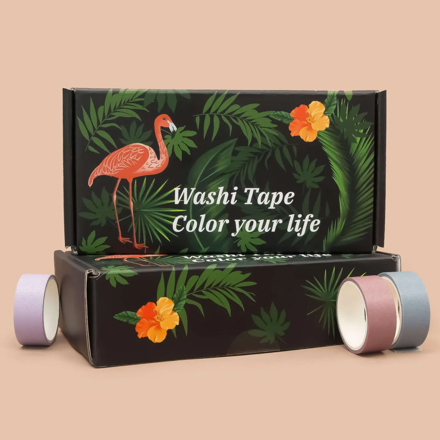 Ieebee Morandi Washi Tape 20 Rollen uni matt