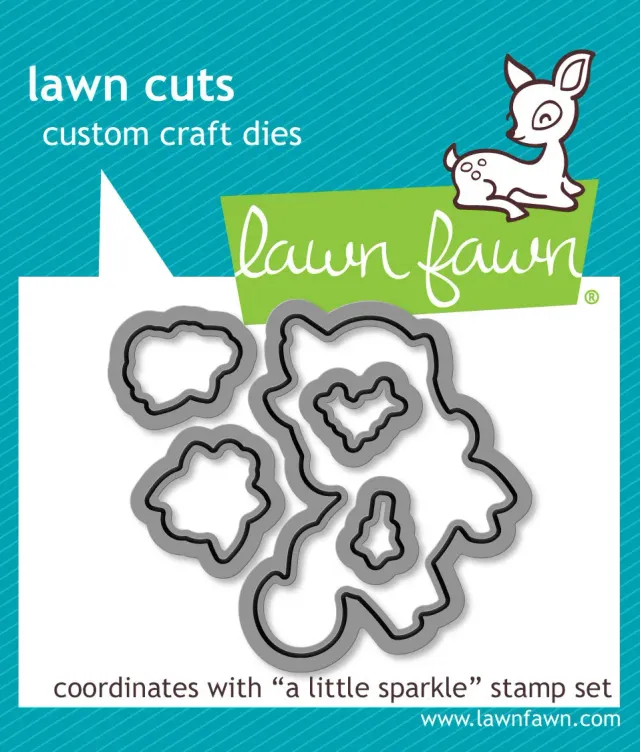 Lawn Fawn A Little Sparkle Lawn Cuts Stanzen Sterne mini