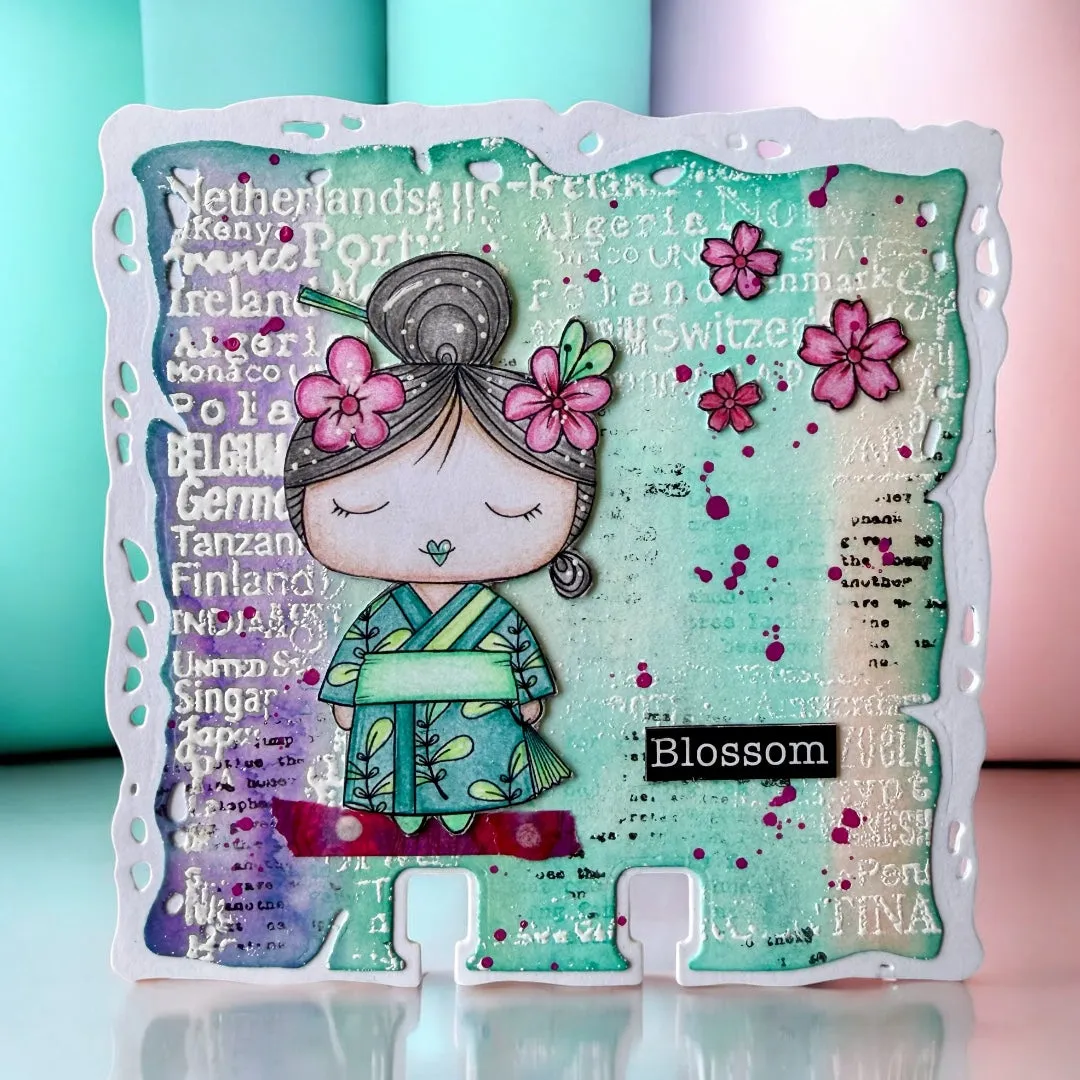 AALL and Create TP-1354 Stempelset A Moment To Blossom A7