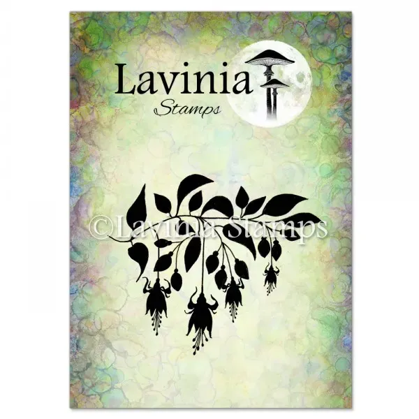 Lavinia Stamps Fuchsia Stempel Photopolymer Blumenmotiv