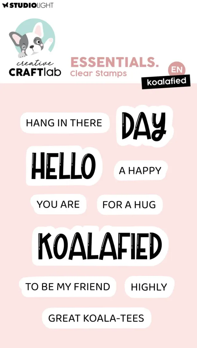 Creative Craftlab Essentials Koalified Clear Stamp Koalas