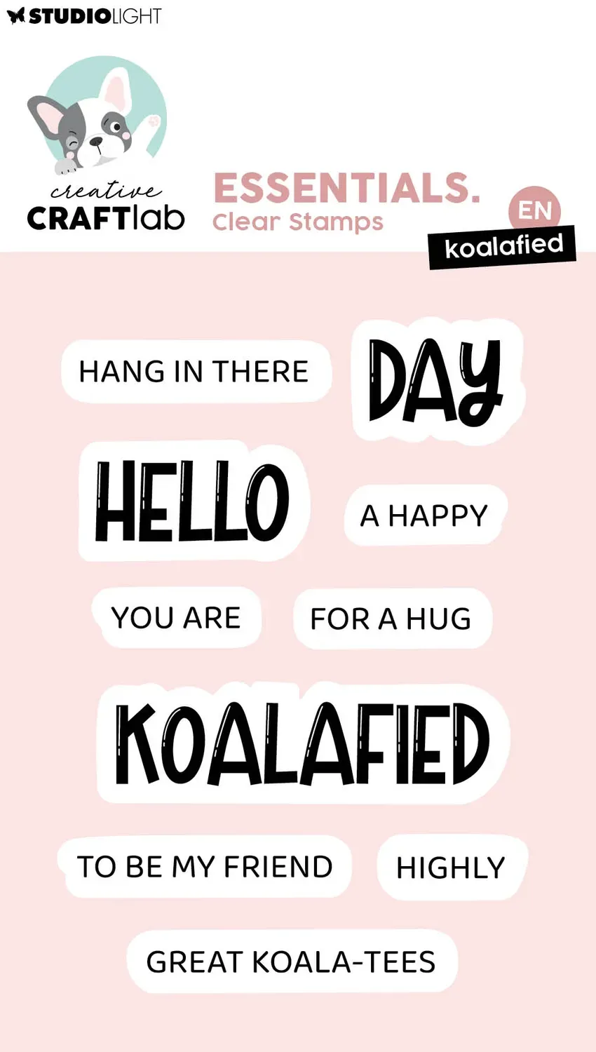 Creative Craftlab Essentials Koalified Clear Stamp Koalas