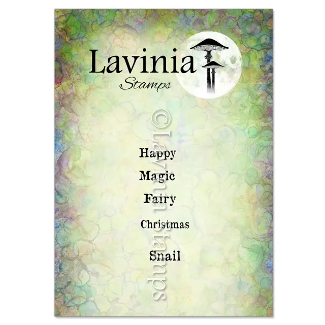 Lavinia Stamps Mailbox Names Stempel Photopolymer