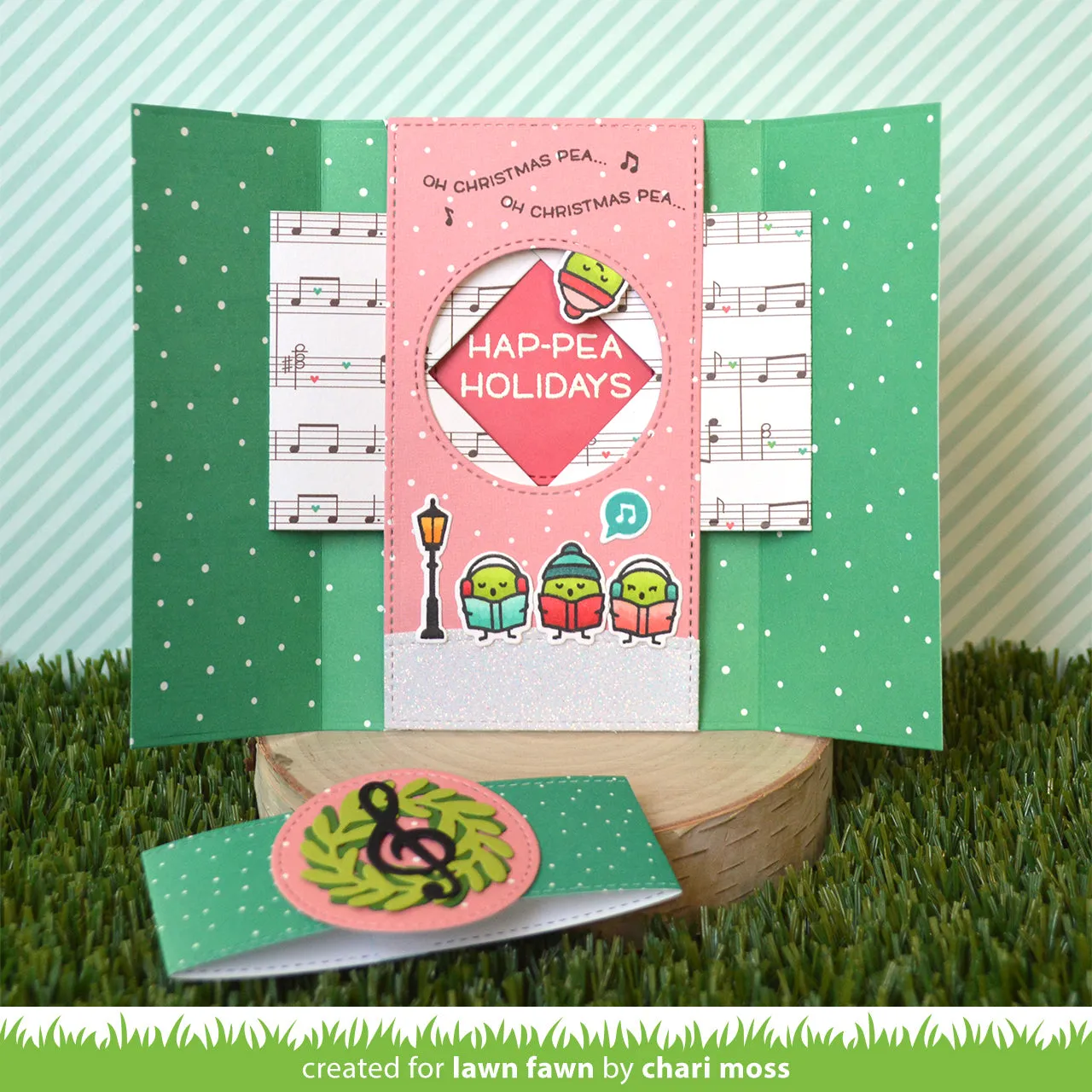 Lawn Fawn Lawn Cuts Shutter Card Stanzschablonen interaktiv