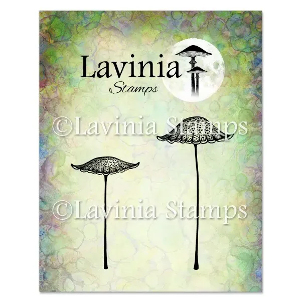 Lavinia Stamps Thistlecap Mushrooms Stempel klar