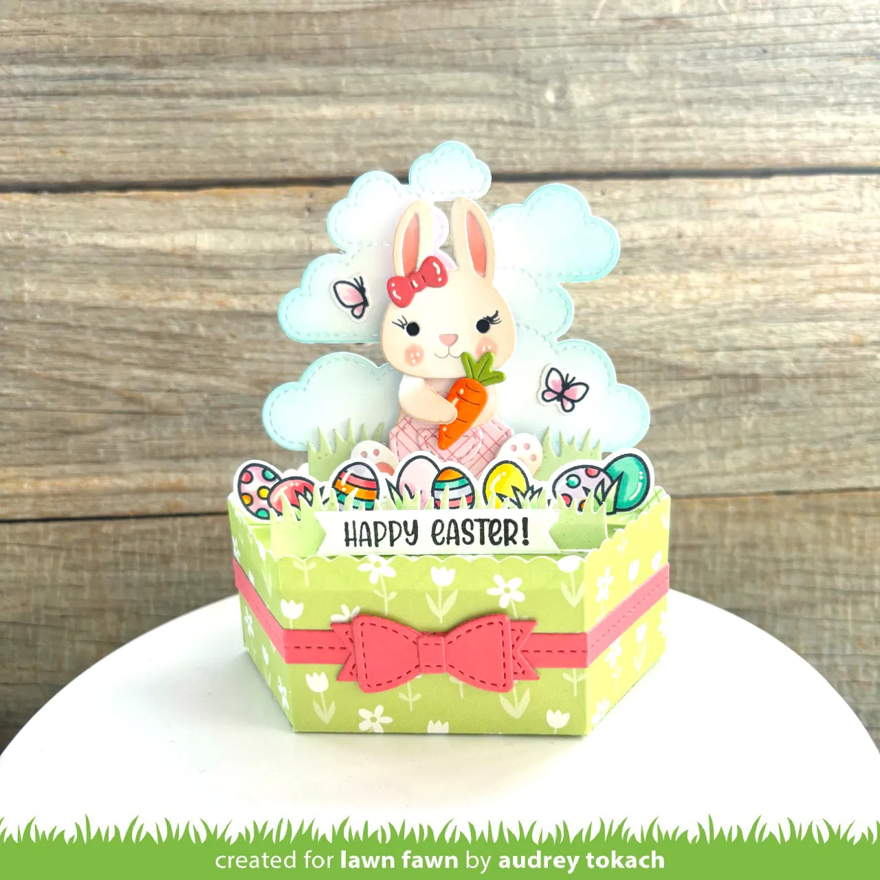 Lawn Fawn Platform Pop-Up Cloud LF3092 Stanzschablonen Wolken
