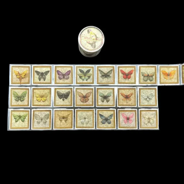 Lavinia Stamps Butterflies Frame Stickerrolle Rahmen