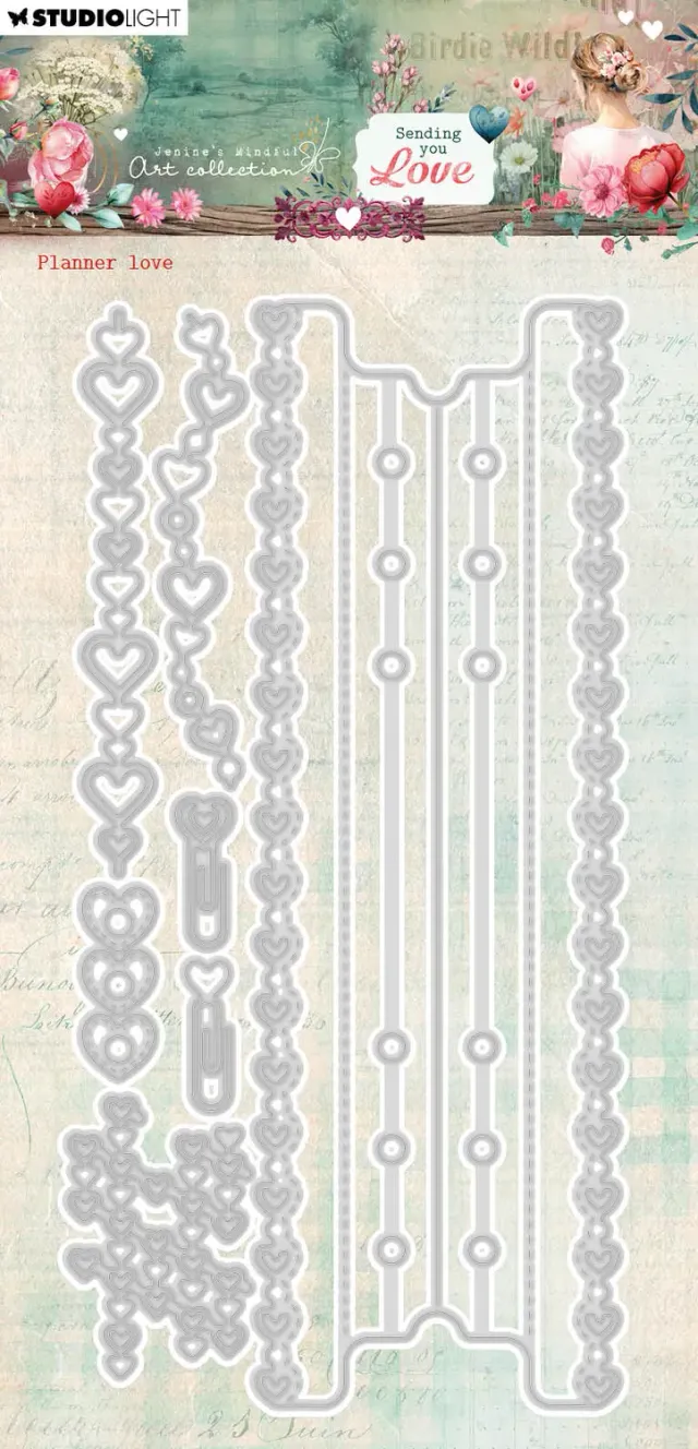 Jenine's Mindful Art Sending You Love Planner Love Stanze