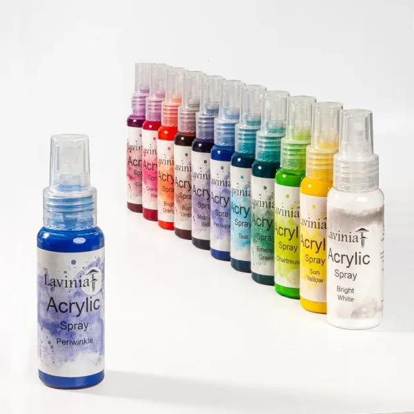 Lavinia-Stamps Acrylic Spray Sprühfarbe Periwinkle permanent