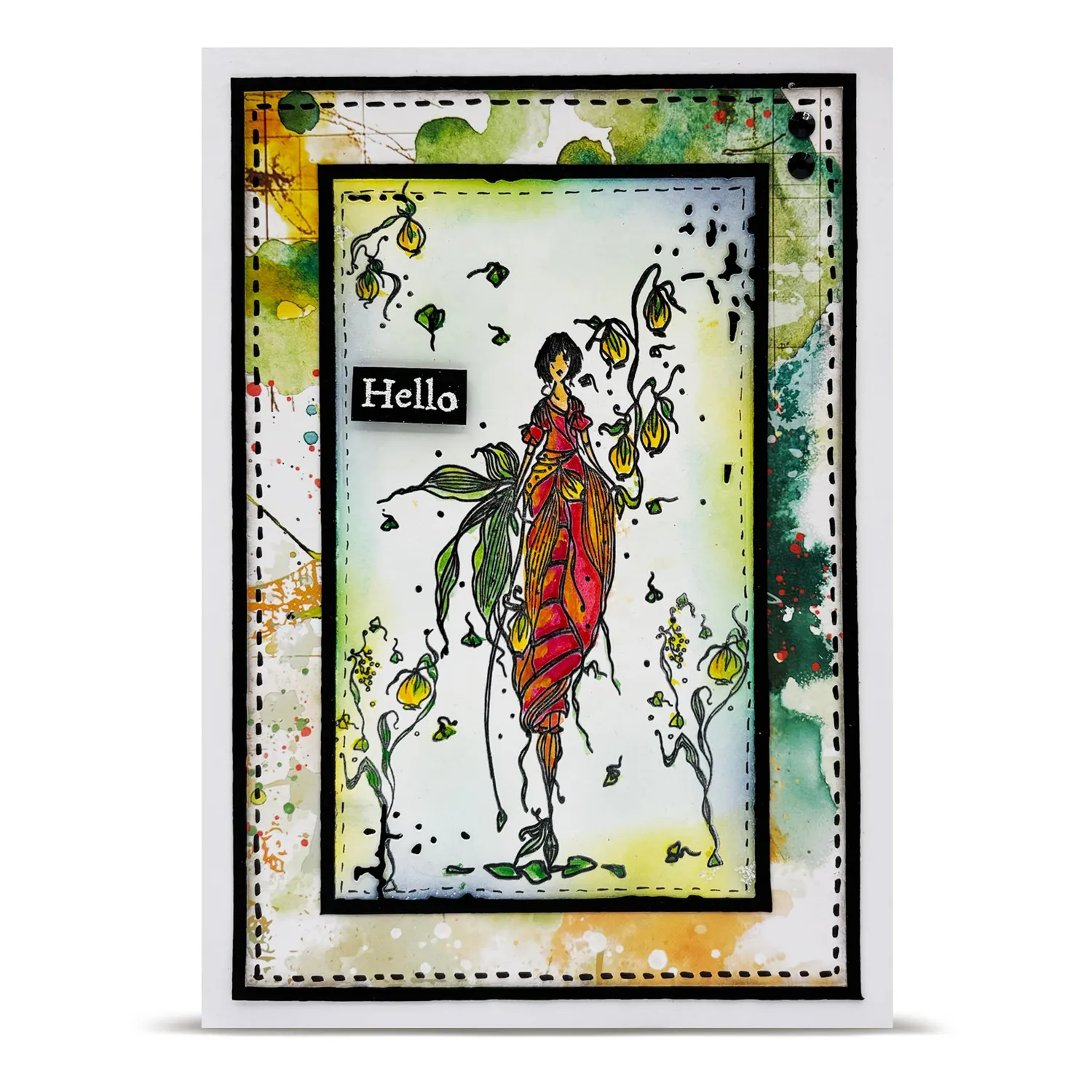 AALL and Create TP-1398 Siren of Spring Stempel A6 2-teilig