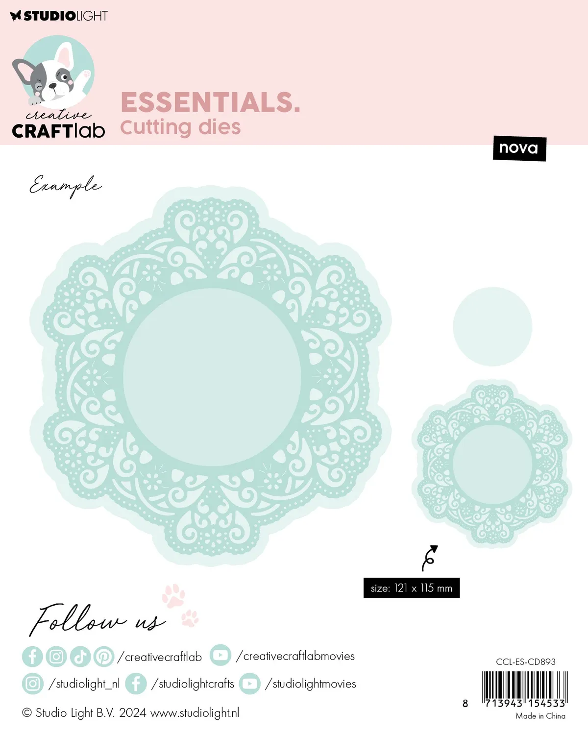 StudioLight Essentials Nova Stanzschablone Stern