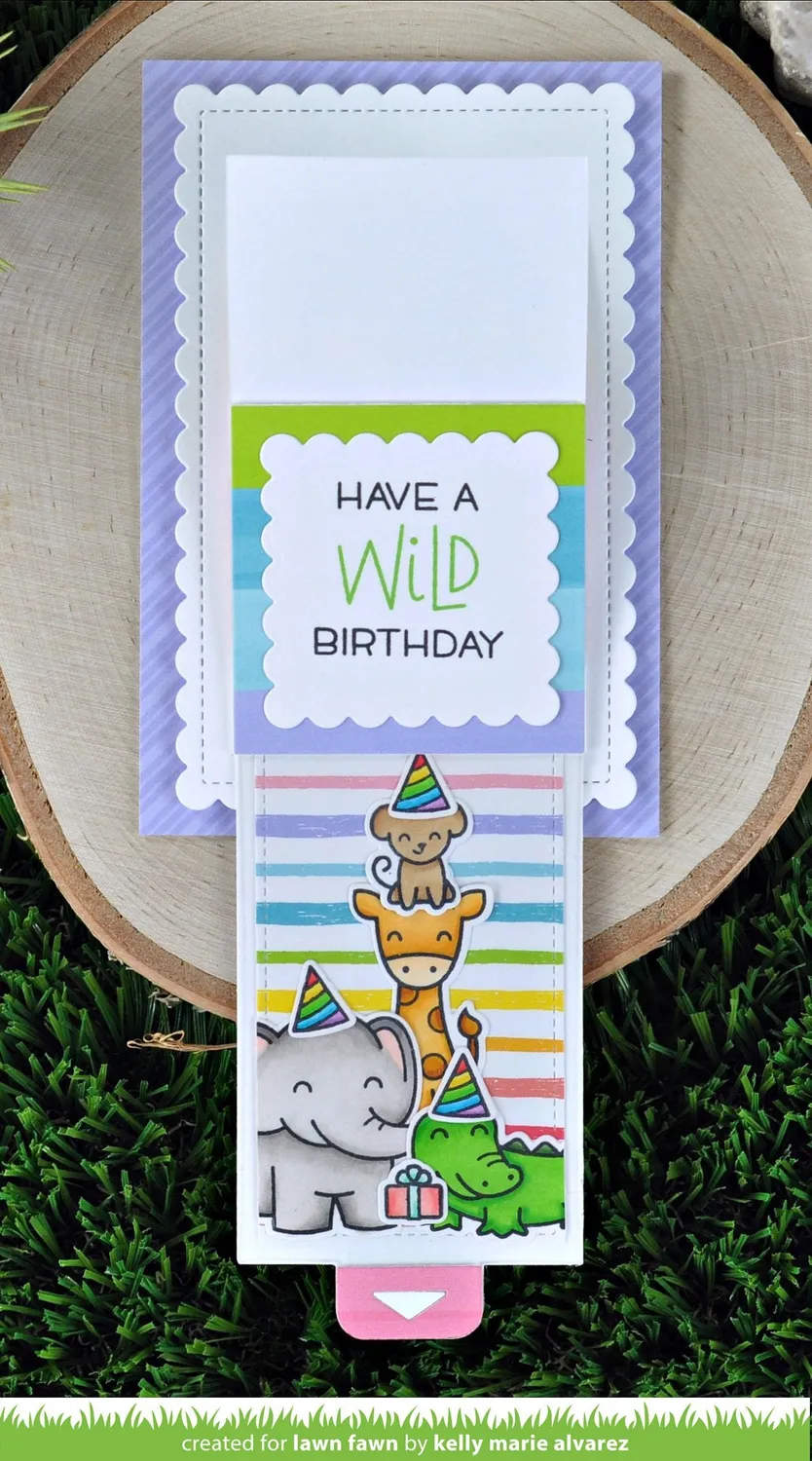 Lawn Fawn Lawn Cuts Flippin Awesome Add-On Stanzschablonen interaktiv