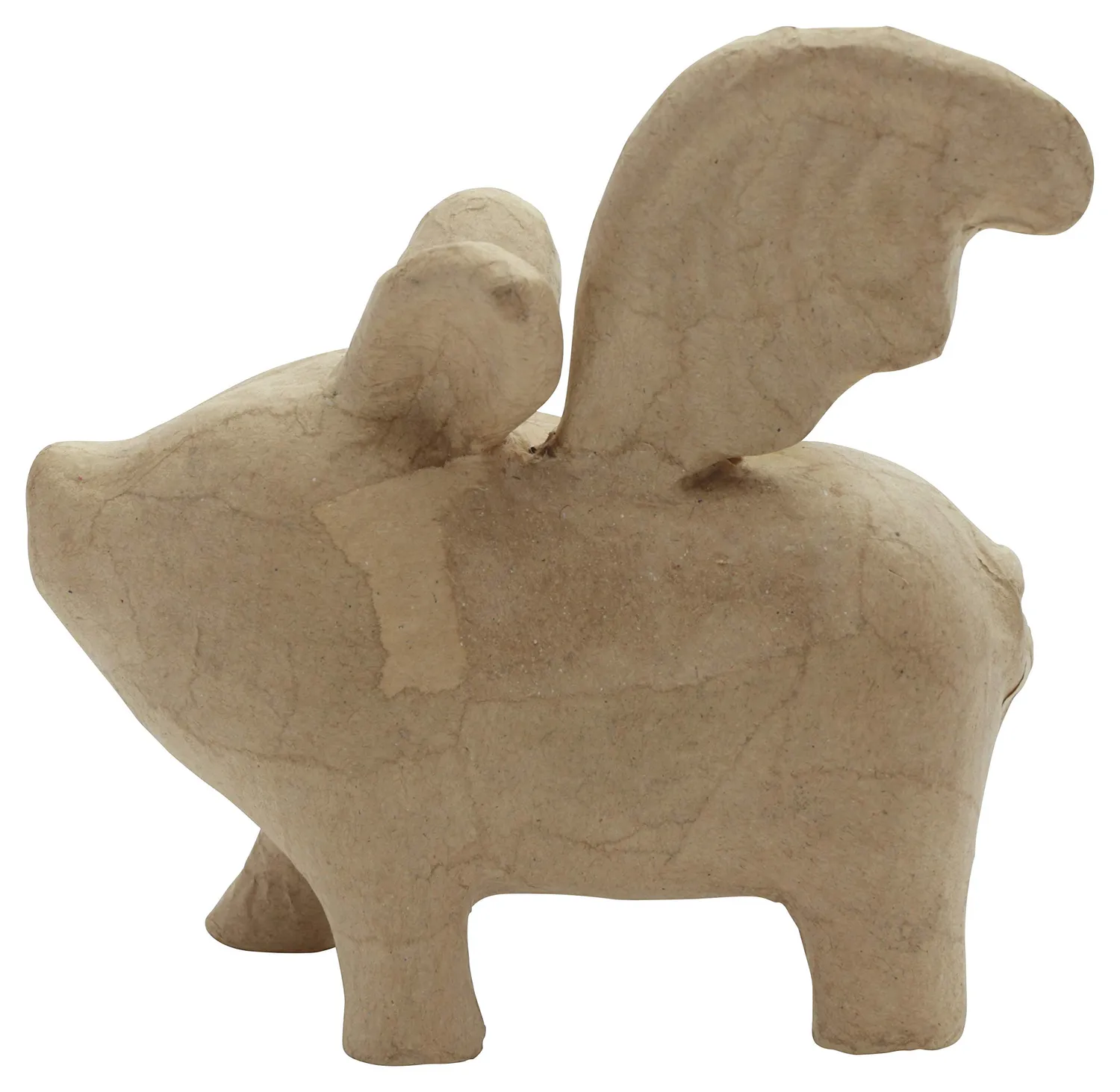 Décopatch SA224C Kaninchen Yoga Pappmaché-Figur 8x18,5x17cm