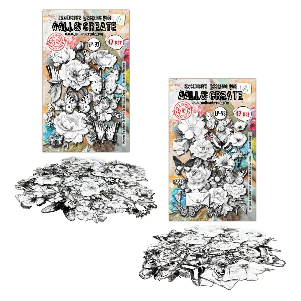 AALL and Create Pollen Drift Ephemera Bundle 98-teilig