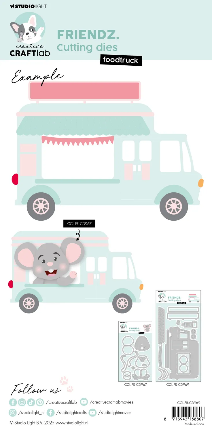 StudioLight Creative Craftlab Friendz Stanzform Foodtruck