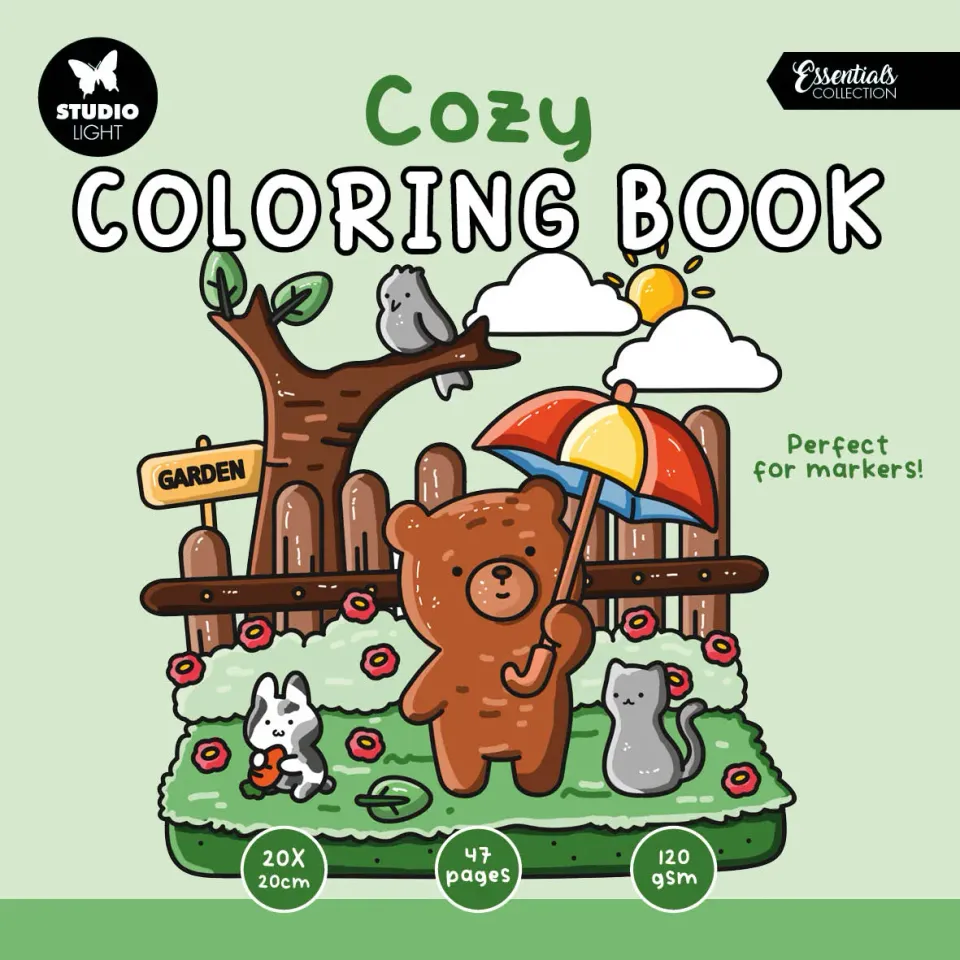 StudioLight Essentials Cozy 04 Malbuch 48 Seiten gemütlich