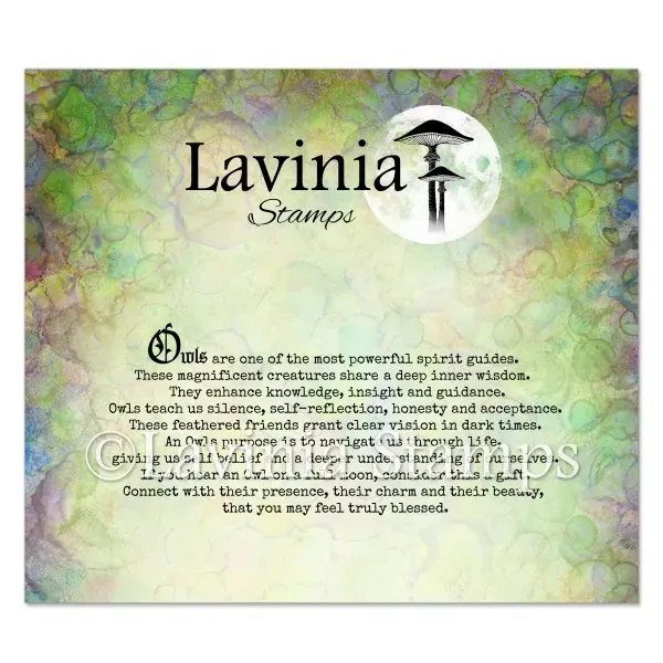 Lavinia-Stamps Wise Owl Stempel Eule