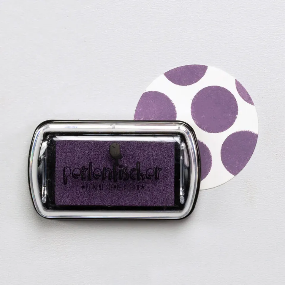 Perlenfischer Feige Mini Stempelkissen Feige Pigment