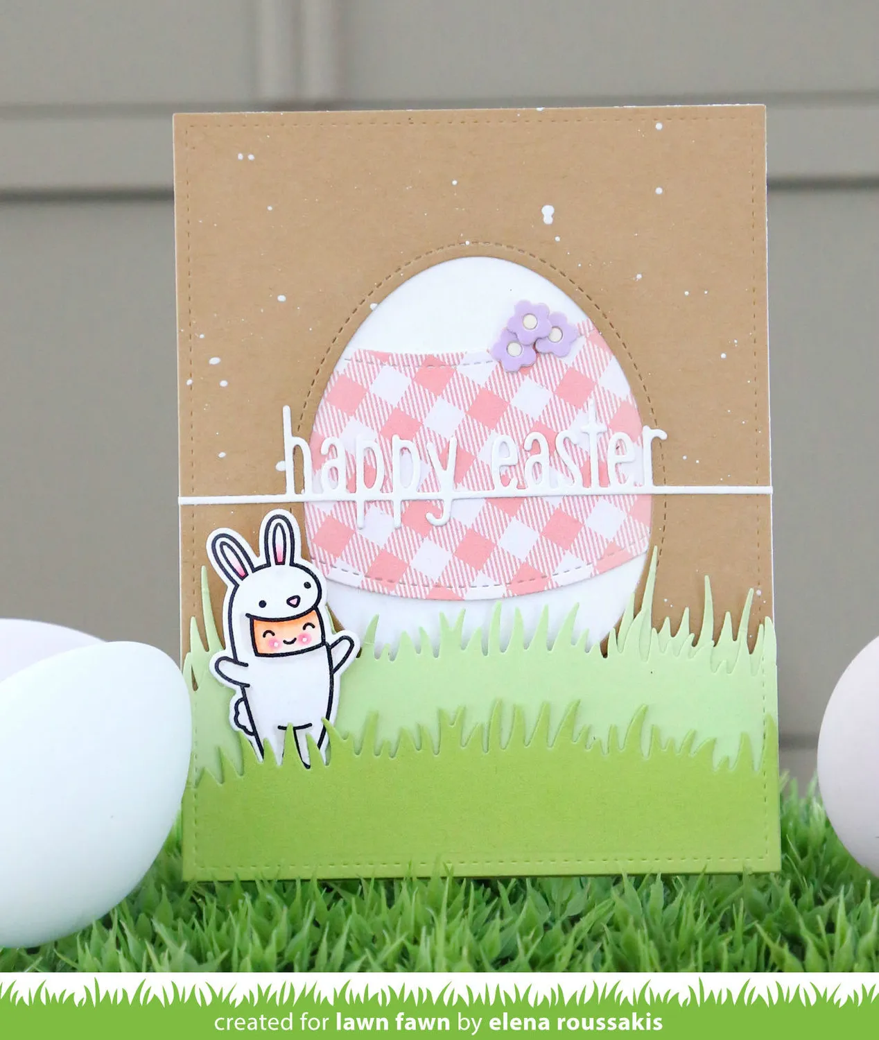 Lawn Fawn Outside In Easter Egg LF1627 Stanzschablonen 4 Eier