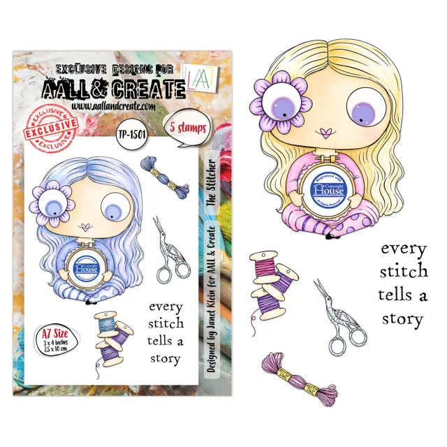 AALL and Create TP-1501 The Stitcher Stempelset A7