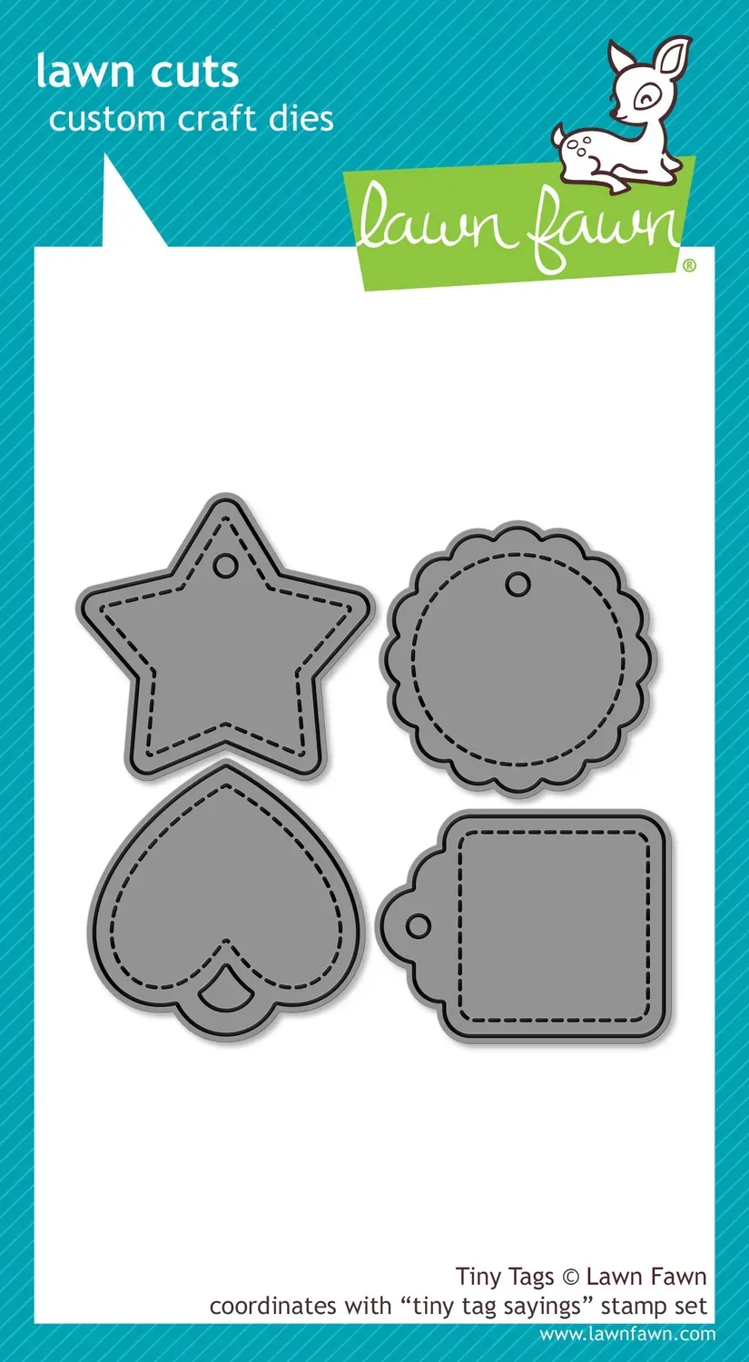 Lawn Fawn Lawn Cuts Tiny Tags Stanzen Geschenkanhänger
