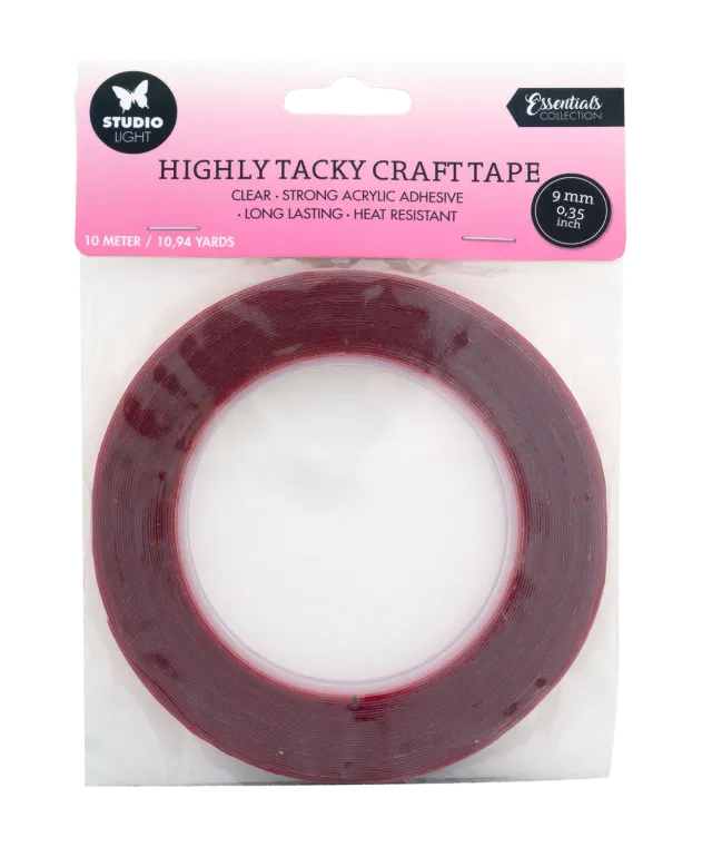 StudioLight Essentials Highly Tacky Craft Tape Klebeband 9mm 10m
