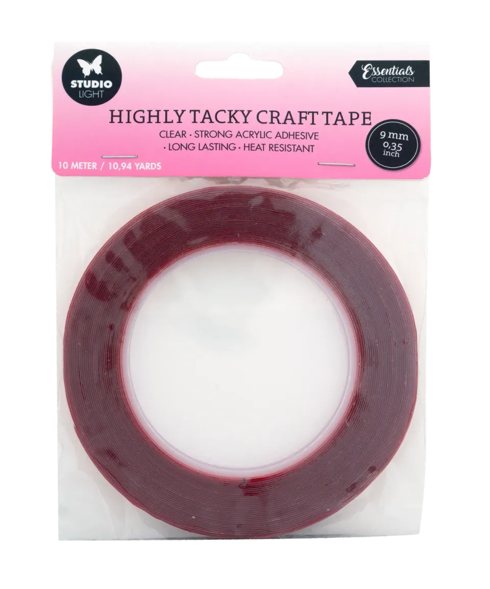 StudioLight Essentials Highly Tacky Craft Tape Klebeband 9mm 10m