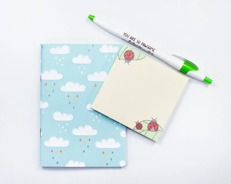 Lawn Fawn Summer Note-Taking Set LF3192 Notizset