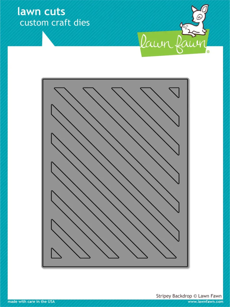 Lawn Fawn Stripey Backdrop Stanze Hintergrund