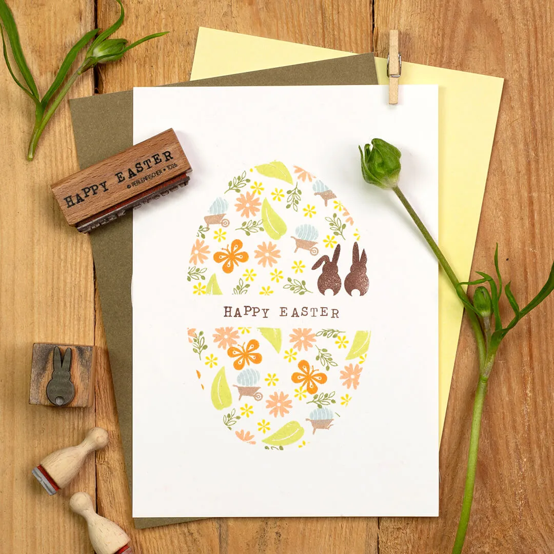 Perlenfischer Olivenzweig mini Stempel 10x5 mm Sommer
